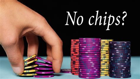 how to play poker without chips